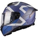 CASCO MODULAR MT-ATOM 2 SV DEXTER C2 MATE AZUL BLANCO - Imagen 2