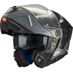 CASCO MODULAR MT-ATOM 2 SV HIGHLANDS C2 BRILLO NEGRO GRIS - Imagen 2