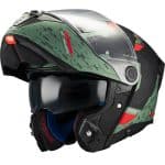 CASCO MODULAR MT-ATOM 2 SV HIGHLANDS C6 MATE VERDE NEGRO - Imagen 2