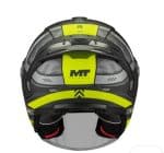 CASCO JET MT COSMO SV ARROW B3 MATT NEGRO AMARILLO MATE  /ECE 22.06. - Imagen 4