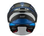 CASCO JET MT COSMO SV ICARUS B7 MATT NEGRO AZUL GRIS CLARO MATE /ECE 22.06. - Imagen 5