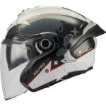 CASCO JET MT COSMO SV LAYOUT A1 GLOSS NEGRO GRIS /ECE 22.06. - Imagen 2