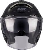 CASCO JET MT COSMO SV PURE A1 GLOSS  NEGRO BRILLO/ECE 22.06. - Imagen 3