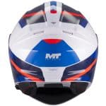 CASCO MODULAR MT-GENESIS R SV CHEEKY A7 BRILLO BLANCO ROJO AZUL - Imagen 5