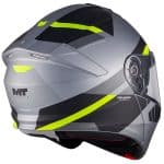 CASCO MODULAR MT-GENESIS R SV CHEEKY C3 MATE GRIS AMARILLO - Imagen 4