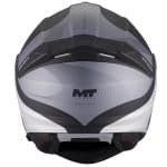 CASCO MODULAR MT-GENESIS R SV LANCER B12 MATE NEGRO GRIS - Imagen 5