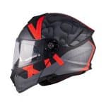 CASCO MODULAR MT-GENESIS R SV SHIFT B15 MATE ROJO GRIS