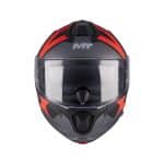 CASCO MODULAR MT-GENESIS R SV SHIFT B15 MATE ROJO GRIS - Imagen 2