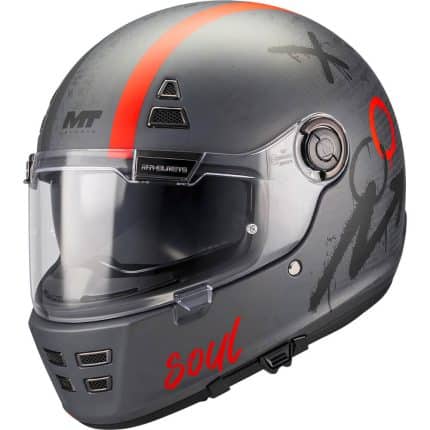 CASCO INTEGRAL HELMET MT JARAMA SV PAPERCUT C15 MATT