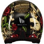 CASCO JET MT LEMANS 2 SV S BREAKOUT B9 GLOSS NEGRO ROJO VERDE ESTILO RETRO - Imagen 4