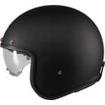 CASCO JET MT LEMANS 2 SV S PURE A1 MATT NEGRO MATE ESTILO RETRO - Imagen 3