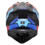 CASCO DE MOTO TRAIL LS2 - MX702 PIONEER II BLOCK BLACK RED BLUE-ECE 22.06 GRIS ROJO - Imagen 6