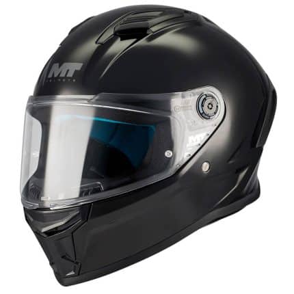 CASCO INTEGRAL HELMET MT STINGER 2 PURE A1 GLOSS NEGRO  BRILLO/ECE 22.06