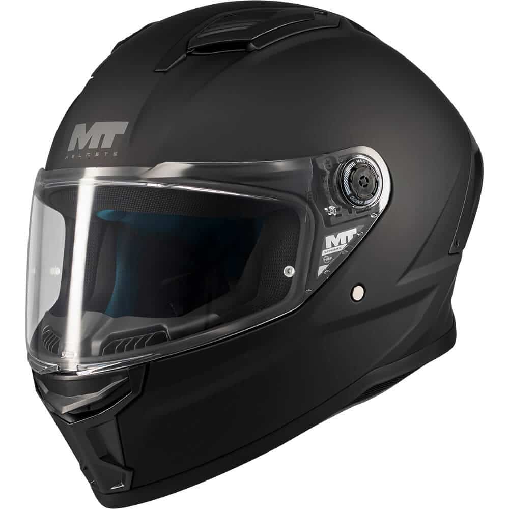 STINGER 2 PURE A1 MATT 1 CASCO INTEGRAL HELMET MT STINGER 2 PURE A1 MATT NEGRO MATE /ECE 22.06 - Imagen 1