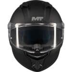 CASCO INTEGRAL HELMET MT STINGER 2 PURE A1 MATT NEGRO MATE /ECE 22.06 - Imagen 2