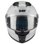 CASCO INTEGRAL HELMET MT STINGER 2 PURE A12 GLOSS GRIS/ECE 22.06 - Imagen 2