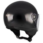 CASCO JET  MT-STREET S PURE A1 GLOSS NEGRO BRILLO - Imagen 3