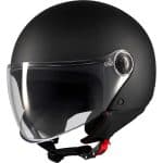 CASCO JET  MT-STREET S PURE A1 MATT NEGRO MATE