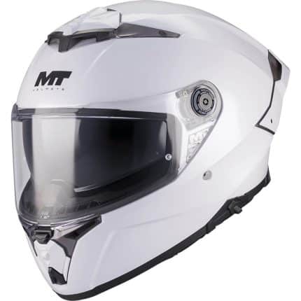 CASCO INTEGRAL MT HELMET THUNDER 4 R SV PURE A0 GLOSS BLANCO /ECE 22.06