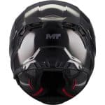 CASCO INTEGRAL MT HELMET THUNDER 4 R SV PURE A1 GLOSS /ECE 22.06/ NEGRO BRILLANTE - Imagen 5