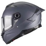 CASCO INTEGRAL MT HELMET THUNDER 4 R SV PURE A2 MATT GRIS TITANIO MATE /ECE 22.06 - Imagen 3