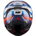 CASCO INTEGRAL MT HELMET THUNDER 4 R SV RELEVANT C5 GLOSS /ECE 22.06/ BLANCO AZUL ROJO - Imagen 5