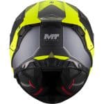 CASCO INTEGRAL MT HELMET THUNDER 4 R SV WIND TUNNEL B3 MATT /ECE 22.06/  FLUOR AMARILLO GRIS - Imagen 5