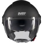 CASCO JET  VIALE SV S PURE A1 MATT NEGRO MATE - Imagen 2
