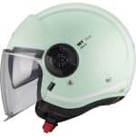 CASCO JET MT VIALE SV S TASTY C6 MATT VERDE MATE - Imagen 2