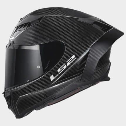 CASCO INTEGRAL DE LS2 -FF807 DRAGON GLOSS CARBON-06 / NEGRO BRILLO