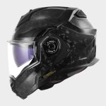 CASCO MODULAR LS2-FF901 ADVANT X FORGED GLOSS CARBON-06 NEGRO FORGED - Imagen 2